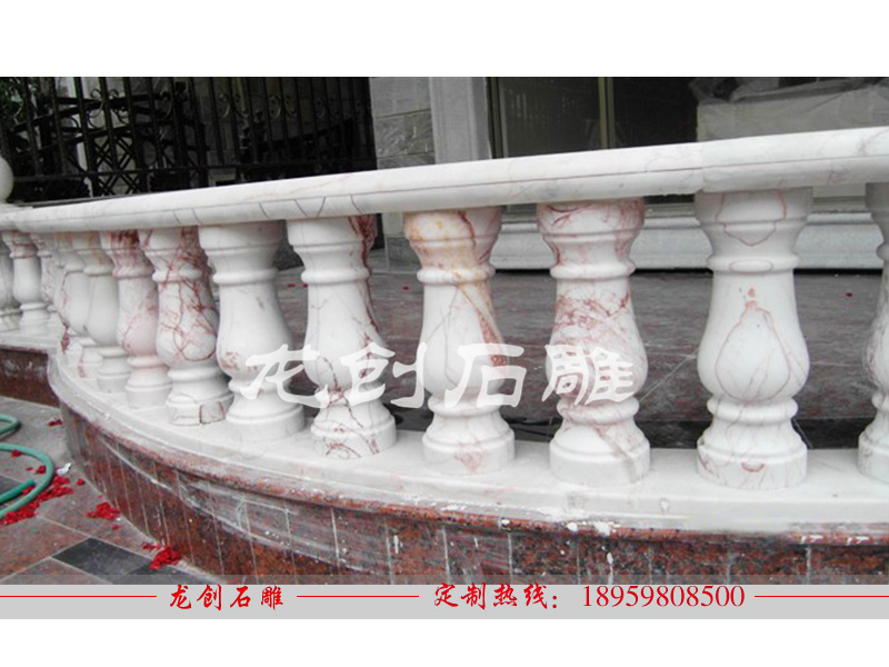 大理石陽(yáng)臺(tái)欄桿圖片