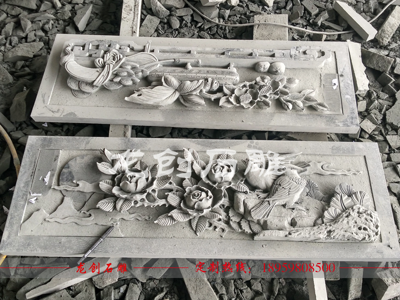 祠堂門(mén)面浮雕 祖厝青石浮雕